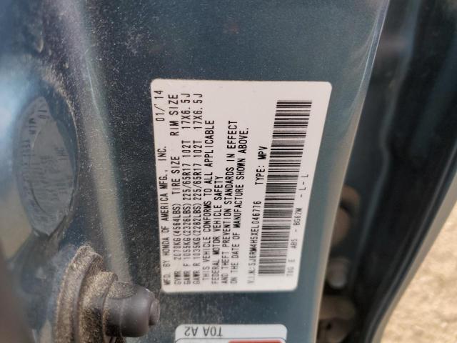 5J6RM4H5XEL046776 Honda CR-V EX