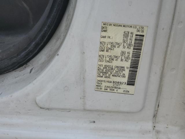 2016 NISSAN NV 2500 S - 1N6BF0LY6GN808923