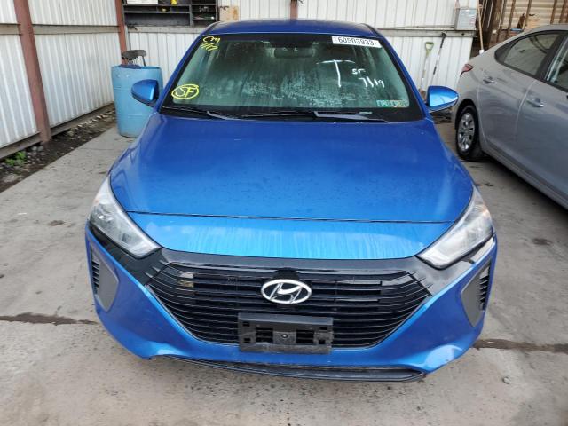 2018 HYUNDAI IONIQ BLUE - KMHC65LC8JU089191
