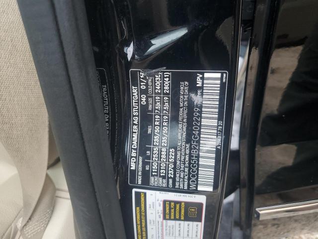 WDCGG5HB2FG402299 Mercedes-Benz GLK 350