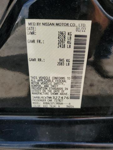 1N4BL4CV7NN327476 Nissan Altima SR 12