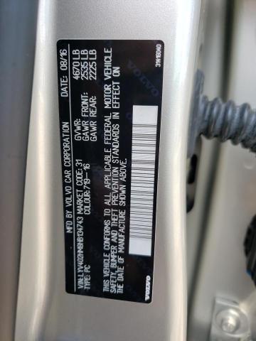 2017 VOLVO S60 PLATIN - LYV402HM8HB134743