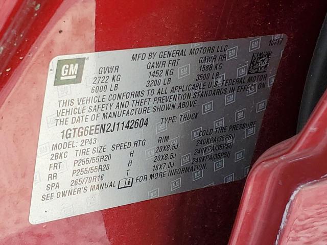 1GTG6EEN2J1142604 GMC Canyon Denali