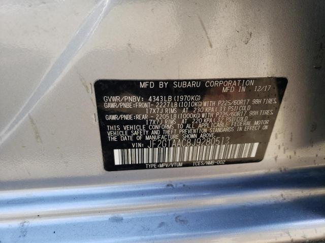 JF2GTAAC8J9280513 Subaru Crosstrek