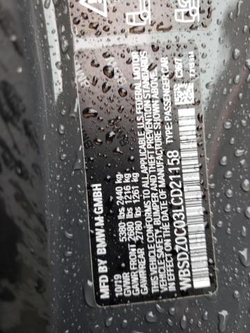 2020 BMW M8 - WBSDZ0C03LCD21158