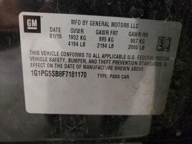 2015 CHEVROLET CRUZE LTZ - 1G1PG5SB8F7181170