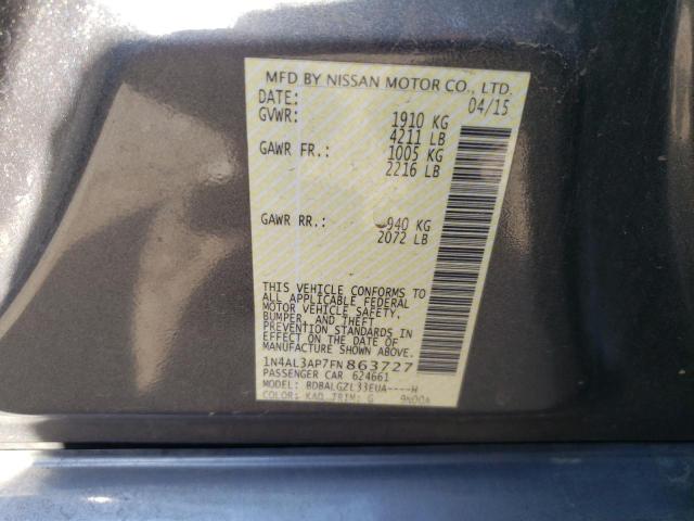 1N4AL3AP7FN863727 Nissan ALTIMA 2.5