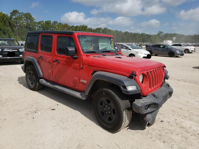 1C4HJXDG4JW172580 Jeep Wrangler Unlimited Sport