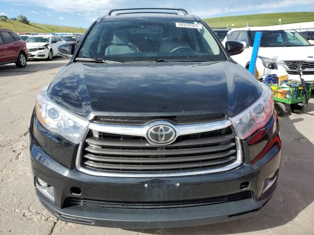 VIN 5TDDKRFH1ES005869 2014 Toyota Highlander, Limited no.5