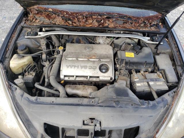VIN: JTHBA30G145032256 Auction: COPART Lot: 58424143 Location: GA - ATLANTA EAST JTHBA30G145032256 LEXUS ES330 2004 GRAY Photo 11