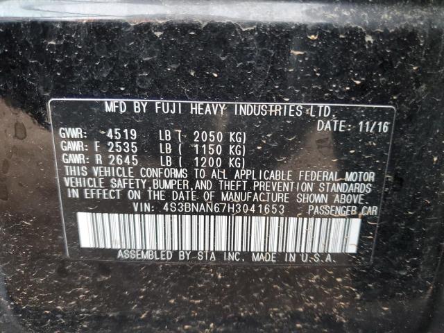 4S3BNAN67H3041653 Subaru Legacy 2.5i Limited
