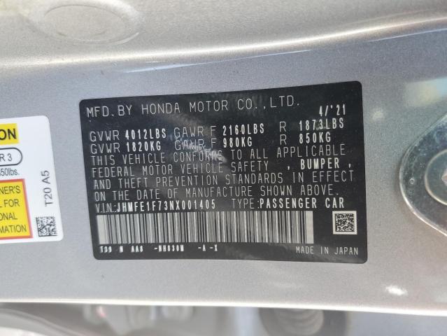 JHMFE1F73NX001405 Honda CIVIC EX