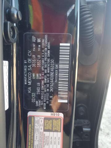 3KPA24AD0NE463150 Kia Rio LX 10