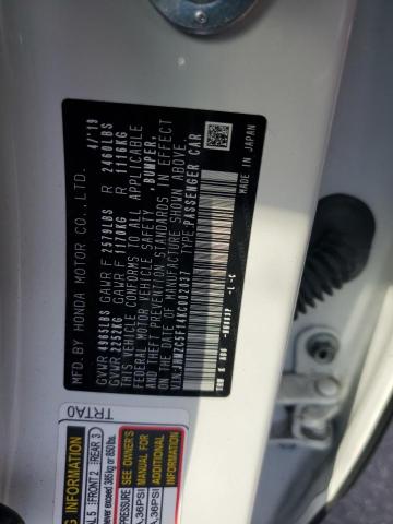 2019 HONDA CLARITY - JHMZC5F14KC002037