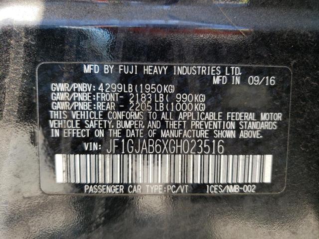 JF1GJAB6XGH023516 Subaru Impreza Premium