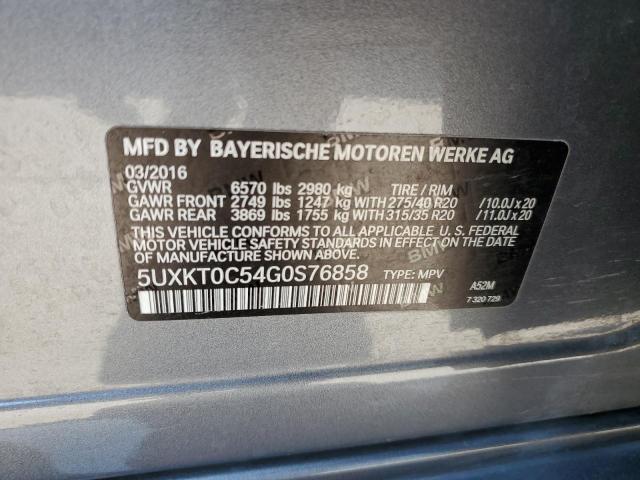 5UXKT0C54G0S76858 2016 BMW X5, photo no. 13