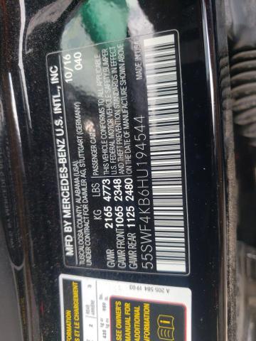 55SWF4KB6HU194544 Mercedes-Benz C 300 4matic