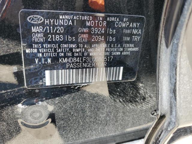 KMHD84LF3LU080517 Hyundai ELANTRA SEL
