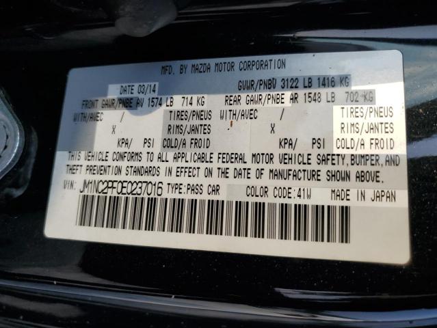 JM1NC2PF0E0237016 Mazda Mx-5 Miata Grand Touring