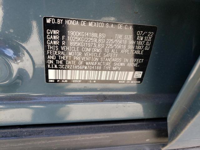 3CZRZ1H56PM704188 Honda HR-V SPORT