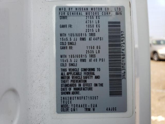 2015 CHEVROLET CITY EXPRE - 3N63M0YN8FK719397