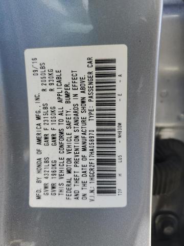 2017 HONDA ACCORD SPO - 1HGCR2F17HA058970