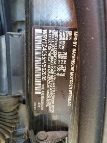 WBY1Z4C55FV502005 BMW I3 REX