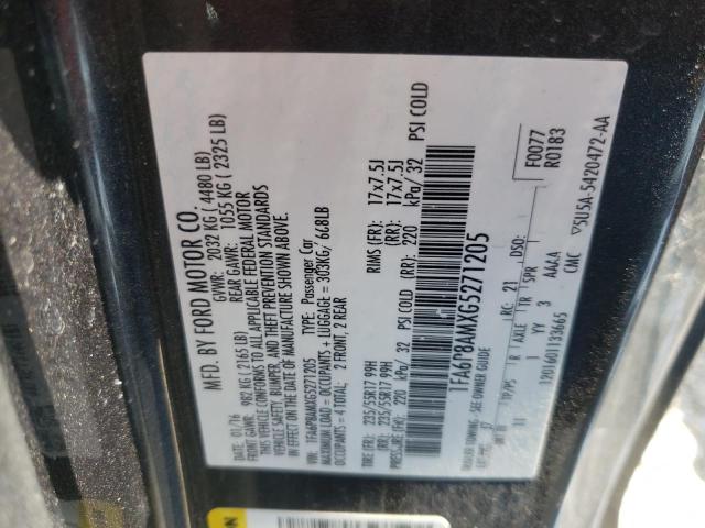 1FA6P8AMXG5271205 Ford MUSTANG