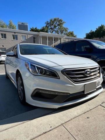 VIN: 5NPE34AF5HH499013 Auction: COPART Lot: 59736313 Location: CA - VAN NUYS 5NPE34AF5HH499013 HYUNDAI SONATA 2017 WHITE Photo 1