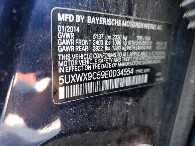 5UXWX9C59E0D34554 2014 BMW X3, photo no. 13