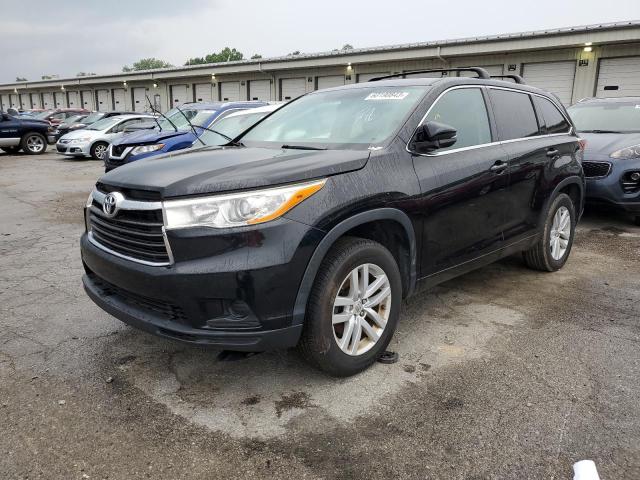 VIN 5TDZARFH6ES008386 2014 Toyota Highlander, LE no.1