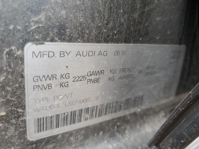 2016 AUDI A4 KOMFORT - WAUBFCFLXGN000348