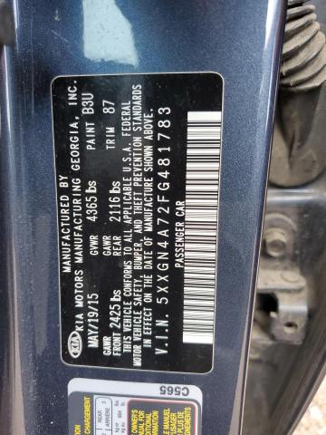 5XXGN4A72FG481783 KIA OPTIMA EX
