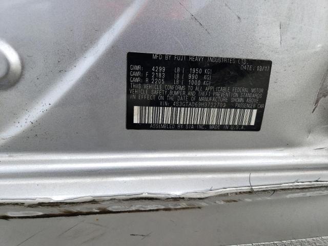 4S3GTAD69H3722703 Subaru Impreza Premium Plus