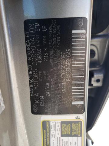 KNAGM4A76F5530097 KIA Optima Lx