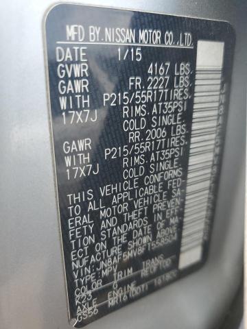 2015 NISSAN JUKE S - JN8AF5MV8FT558504