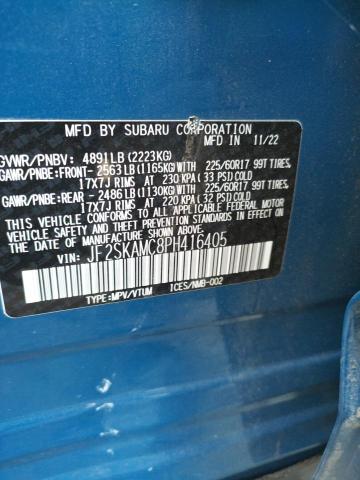 2023 SUBARU FORESTER W JF2SKAMC8PH416405