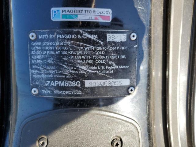 2013 VESPA 946 ZAPM808G9D5000095