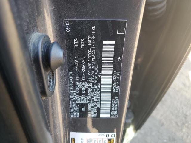 JTEBU5JR3G5279413 Toyota 4runner Sr5/sr5 Premium