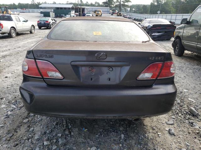 VIN: JTHBA30G145032256 Auction: COPART Lot: 58424143 Location: GA - ATLANTA EAST JTHBA30G145032256 LEXUS ES330 2004 GRAY Photo 6