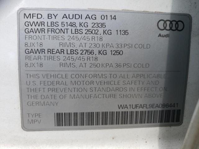 VIN WA1UFAFL9EA096441 2014 Audi A4, Premium Plus no.13