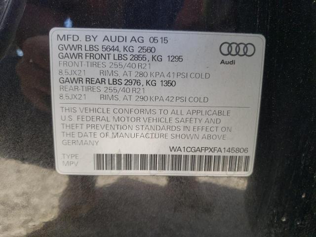 WA1CGAFPXFA145806 2015 AUDI SQ5, photo no. 12