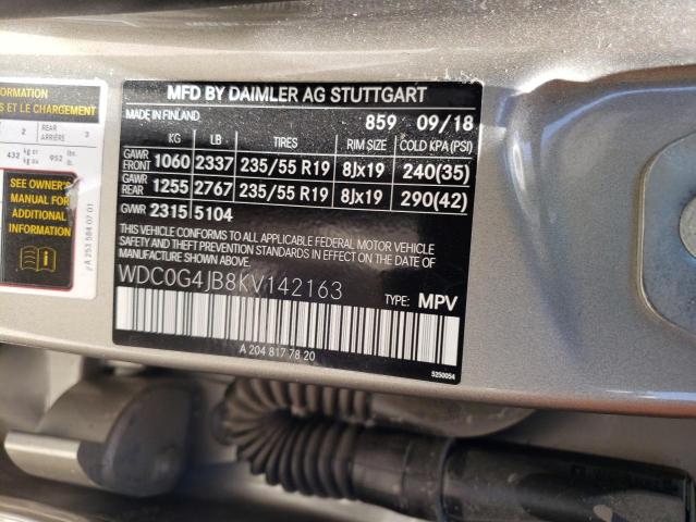 WDC0G4JB8KV142163 Mercedes-Benz GLC 300