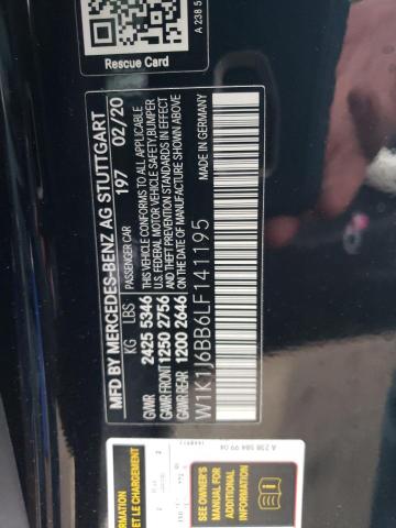2020 MERCEDES-BENZ E AMG 53 - W1K1J6BB6LF141195