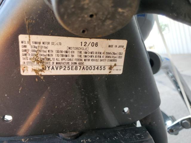 2007 YAMAHA XVS1300 CT - JYAVP25E87A003455