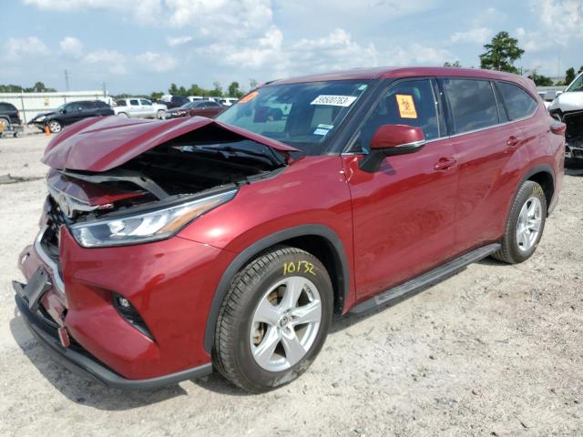 VIN 5TDZZRAH1LS025755 2020 Toyota Highlander, L no.1