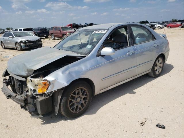 Lot #2445718438 2008 KIA SPECTRA EX salvage car