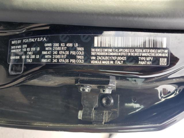 ZACNJBC17KPJ90425 Jeep Renegade Trailhawk