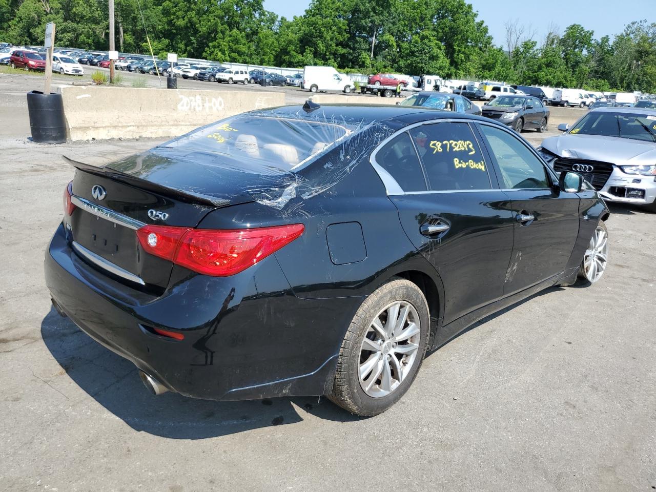 JN1BV7AR6FM412797 2015 Infiniti Q50 Base