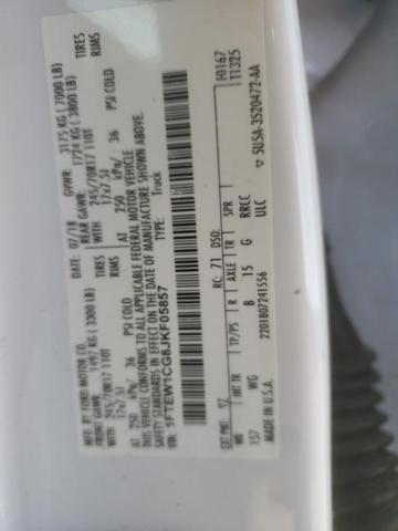 1FTEW1CG8JKF05857 Ford F150 Supercrew